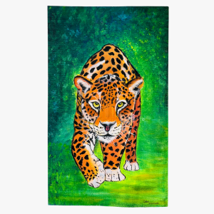 Stealth in Green: Leopard Approach